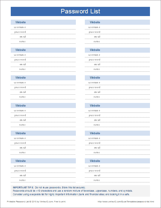 password game word list pdf