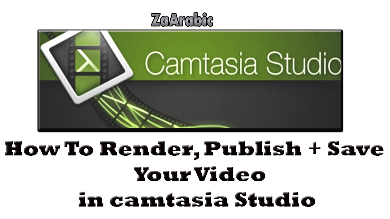 save camtasia project as mp4